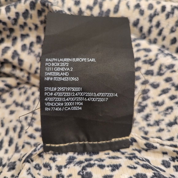 Club Monaco Cheetah Print Crew Neck Blouse Size XS - Picture 7 of 7